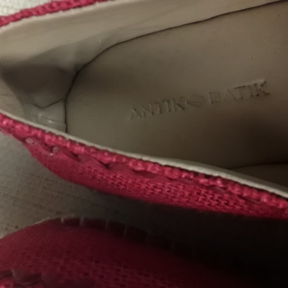 Johnny Was Antik Batik Red Tori Espadrilles - Picture 9 of 12